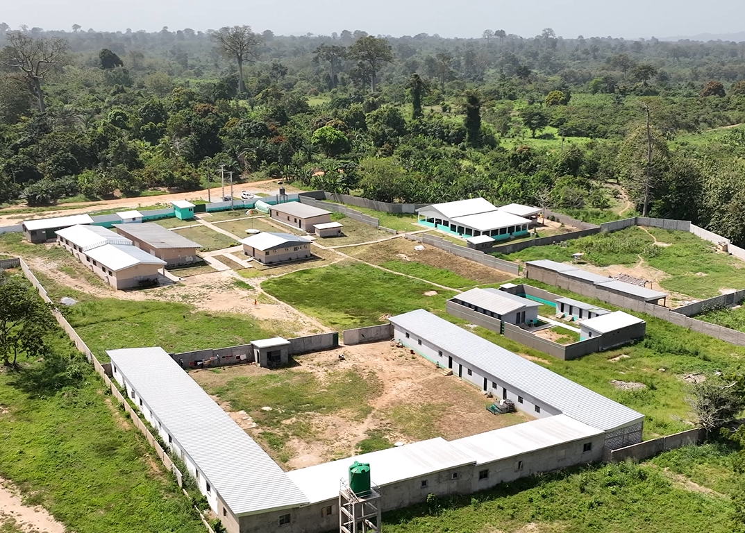 Vue aérienne Campus SUPAGRO AFRIQUE
